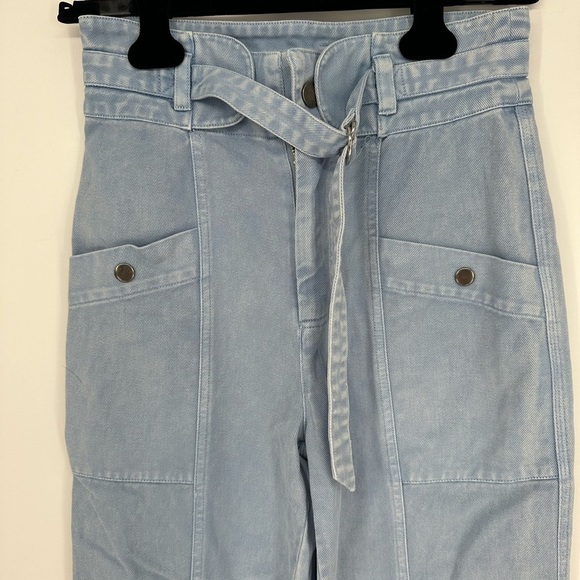 SEA Maura Acid Wash Jeans - Blue - Picture 5 of 7